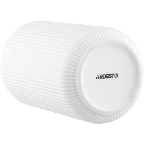 Ваза Ardesto Cremona 10х15.1 см белая (AR3811W): Материал фарфор