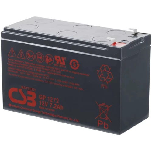 Аккумуляторная батарея CSB 12V 7.2Ah GP1272F2