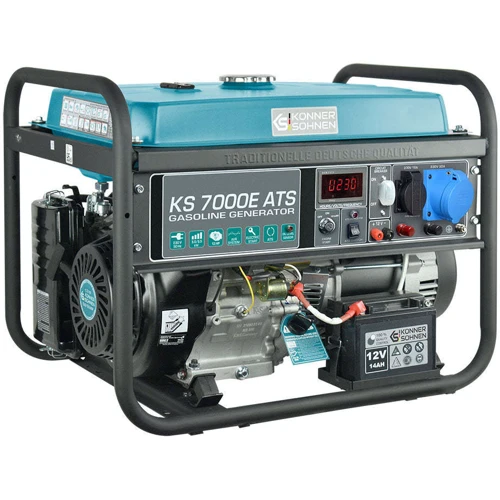Генератор бензиновий Konner&Sohnen KS 7000E ATS: Тип електростанції бензиновый