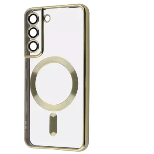 Чехол для телефонов WAVE Metal Color Case with Magnetic Ring Gold for Samsung G990 Galaxy S21 FE