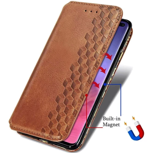Аксессуар для смартфона Mobile Case Getman Cubic Brown for Samsung A135 Galaxy A13 4G: Тип чехол-книжка