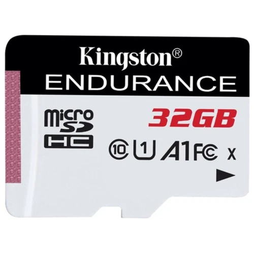 Карта памяти Kingston 32GB microSDHC Class 10 UHS-I U1 A1 High Endurance (SDCE/32GB)