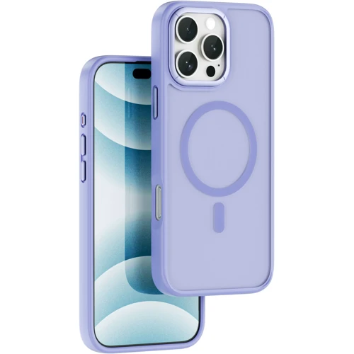 Чехол для iPhone WIWU Magnetic Armor Pro Series Purple (FGG-012) for iPhone 16 Pro Max