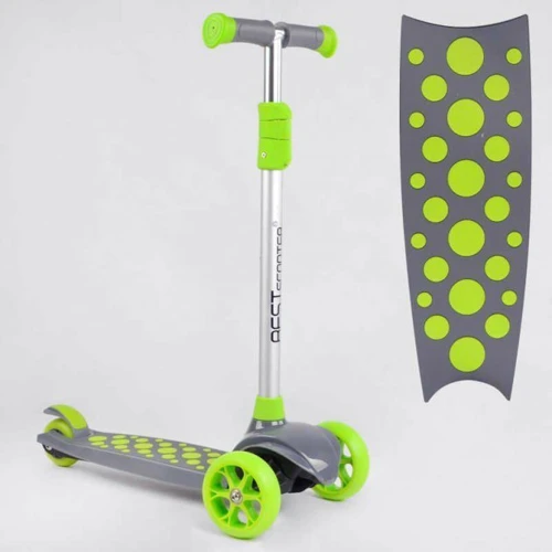 Самокат Best Scooter серо-зеленый (LК-70111)