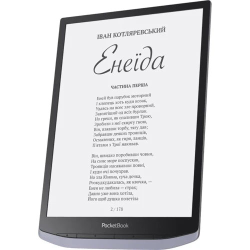 Електронна книга PocketBook 1040D InkPad X Pro Mist Grey (PB1040D-M-WW): Екран 10.3" (1872х1404)