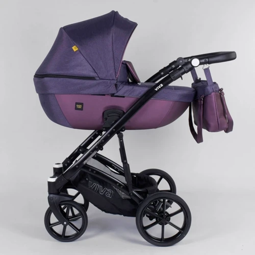 Детская коляска 2 в 1 Expander VIVA V-26883 (1) Plum: Количество блоков 2