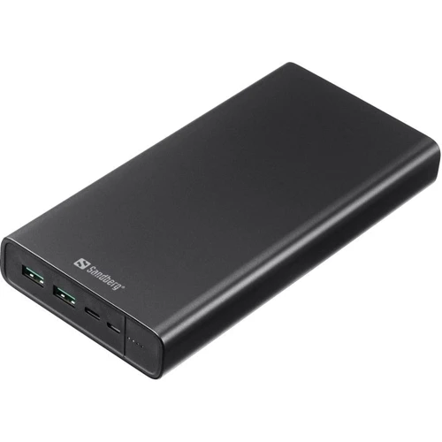 Зовнішній акумулятор Sandberg Power Bank PD 38400mAh 100W 5A Black (420-63)