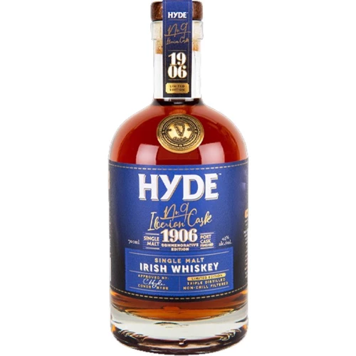 Виски Hyde №9 1906 Single Malt Irish Whiskey, 0.7л 43% (WHS5391528960538)