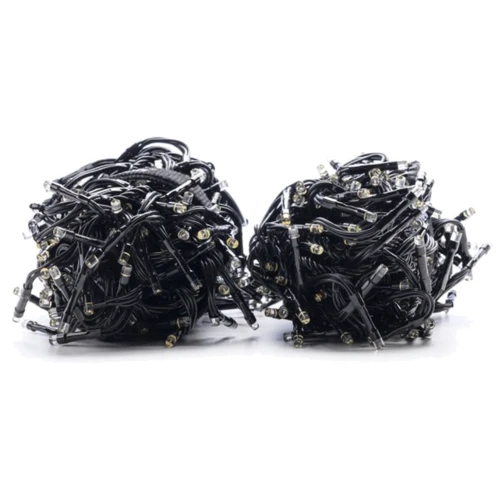 Гирлянда Smart LED Twinkly Cluster AWW 400 Gen II IP44 кабель черный: Длина, м 6