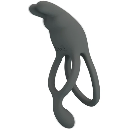 Ерекційне віброкільце LYBAILE Pretty Love - MASTER RING Gray (BI-210335-1)