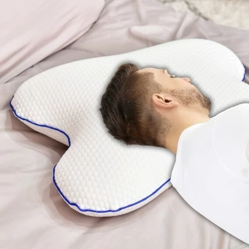 Подушка IDEIA Memory Foam ортопедическая бабочка 58х50х12 см (2200004315751) фото 10