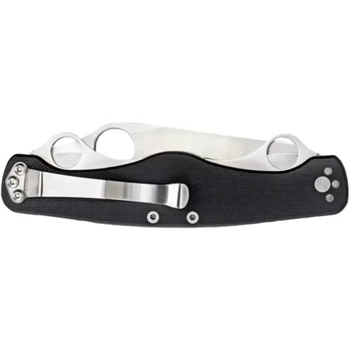 Ніж Spyderco Cliptool Standard 8Cr13MoV G-10 ц:black (87.13.36): Тип ножа Карманный