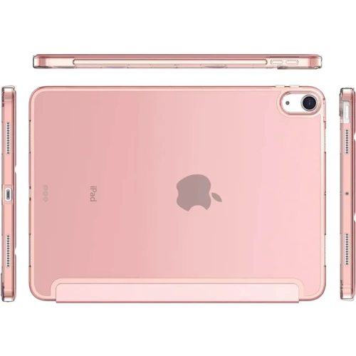 Аксессуар для iPad BeCover Case Book Tri Fold Hard Pink for iPad Air 2020/iPad Air 2022 (709660): Цвет розовый