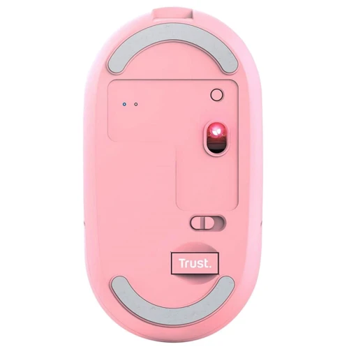 Мышь Trust Puck Wireless/Bluetooth Silent Pink (24125): Интерфейс подключения Bluetooth, Wireless