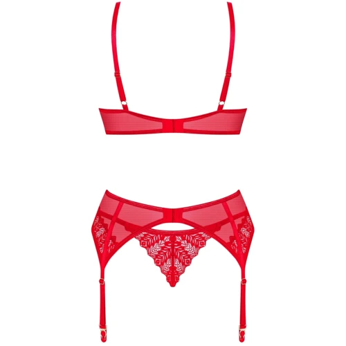 Комплект Obsessive Ingridia 3-pcs set XL/2XL