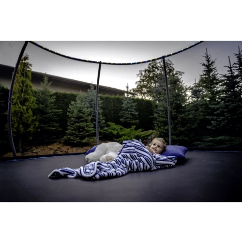 Батут THUNDER Inside Elite 8FT 255 см Black/Blue із внутрішньою сіткою (INSIDE-ELITE-8FT-BLUE) фото 2