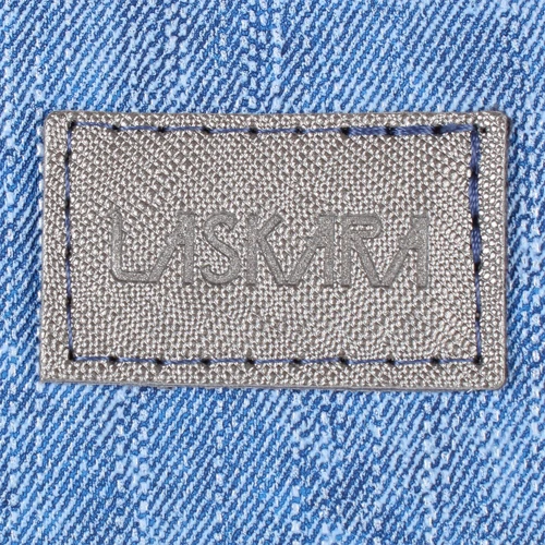 Женская сумка через плечо Laskara синяя (LK-20293-denim-blue): Фактура Гладкая, Матовая