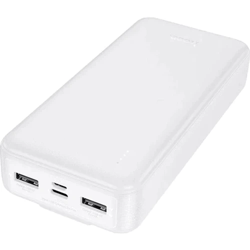 Внешний аккумулятор Hoco Power Bank 20000mAh J118A with Cable White: Количество USB 4