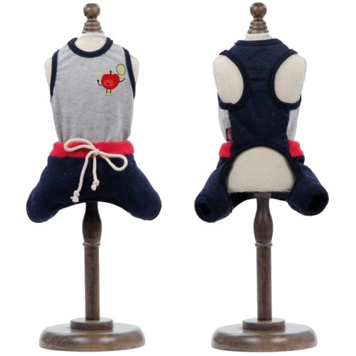 Костюм для собак Pet Fashion Фитнес яблоко XS синий (4823082406906)