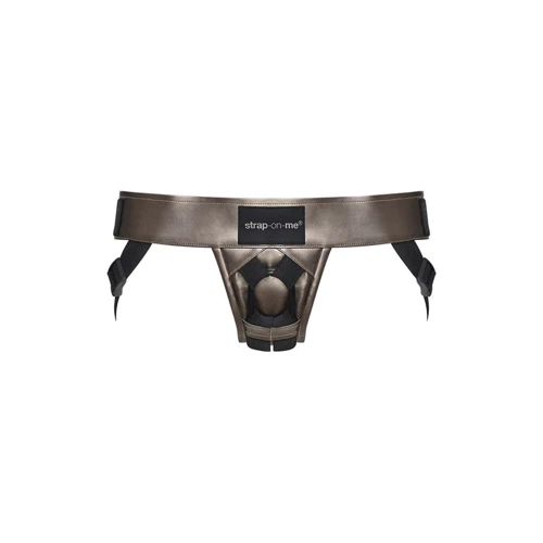 Трусы для страпона Strap-On-Me Leatherette HARNESS CURIOUS