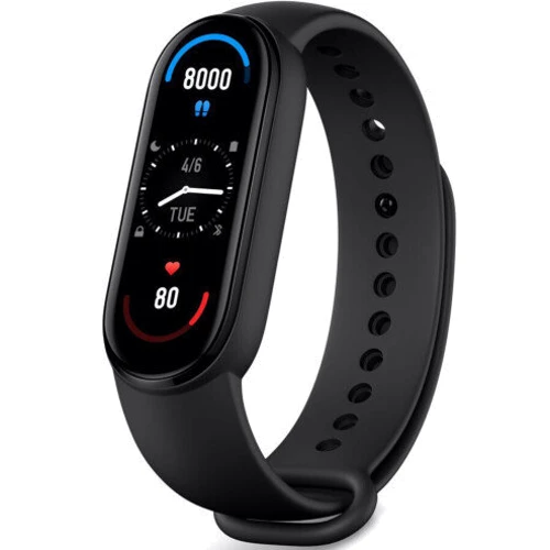 Фитнес-браслет Xiaomi Mi Smart Band 6 Black NFC (BHR4954GL)