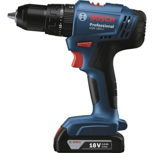 Аккумуляторная ударная дрель-шуруповерт Bosch GSB 183-LI 2x2.0Ah GAL 18V-20 Carry Case (06019K9100): Тип инструмента дрель-шуруповерт