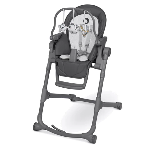Стульчик для кормления Lionelo CORA PLUS GREY STONE (LO-CORA PLUS GREY STONE)