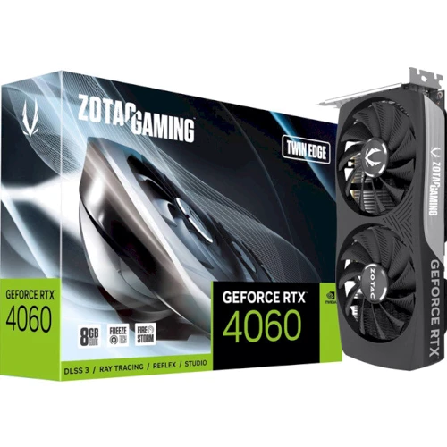 Видеокарта ZOTAC GAMING GeForce RTX 4060 8GB Twin Edge (ZT-D40600E-10M)