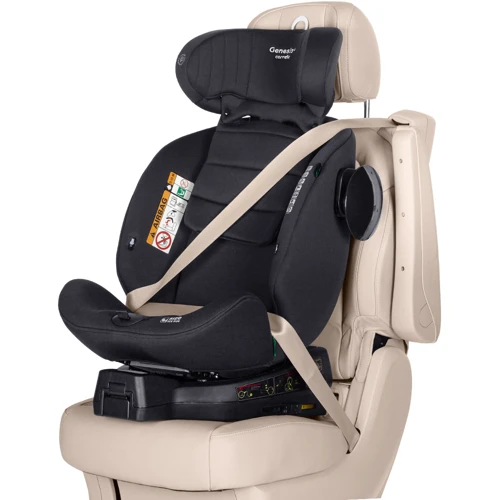Автокресло Carrello Genesis+ CRL-12807 Absolute Black i-Size 40-150 см ISOFIX с поворотом фото 17