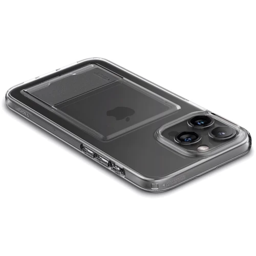 Чехол для iPhone Spigen Crystal Slot Crystal Clear (ACS06587) for iPhone 15 Pro Max: Материалы Термополиуретан