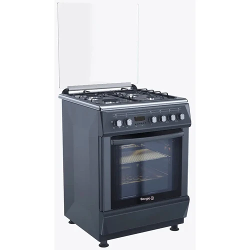 Плита комбинированная Borgio GE 640 Gr GCBLDF cast iron: Тип варочной поверхности газовая