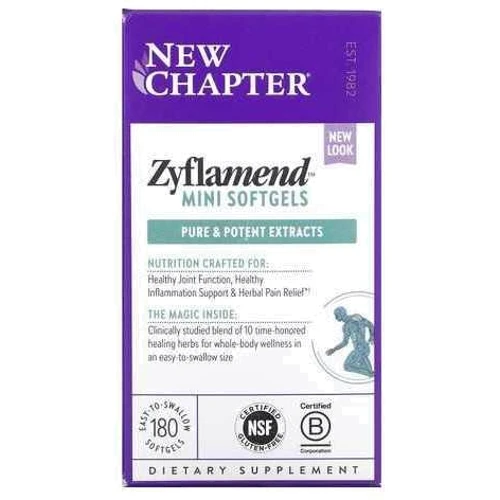New Chapter Zyflamend Зифламенд Для всего организма 180 капсул: Форма выпуска Капсулы