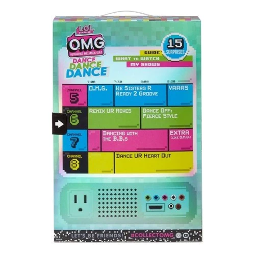 Игровой набор с куклой L.O.L. SURPRISE! серии O.M.G. Dance Брейк-данс Леди (117858): Возраст от 3 лет