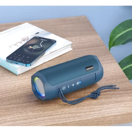 Акустика Borofone BR21 Navy Blue: Совместимость Android, iOS