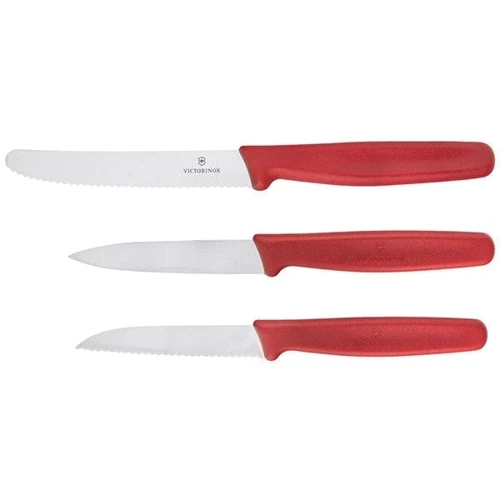 Набор кухонных ножей Victorinox Standard Paring Set 3 пр. (5.1111.3): Количество предметов 3
