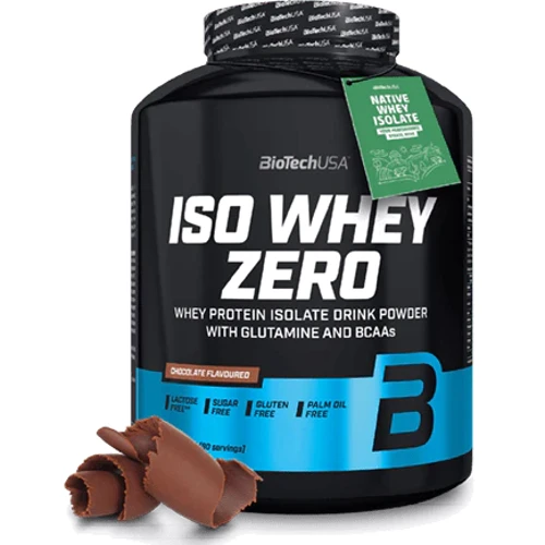 Протеин BioTechUSA Iso Whey Zero 2270 g / 90 servings / Chocolate