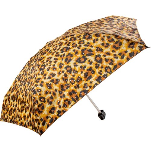 Зонт женский механический Fulton желтый (FULL501-bling-leopard): Механизм Механический