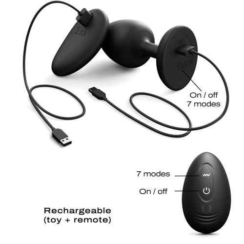 Анальная вибропробка Dorcel Geisha Plug Infinite L