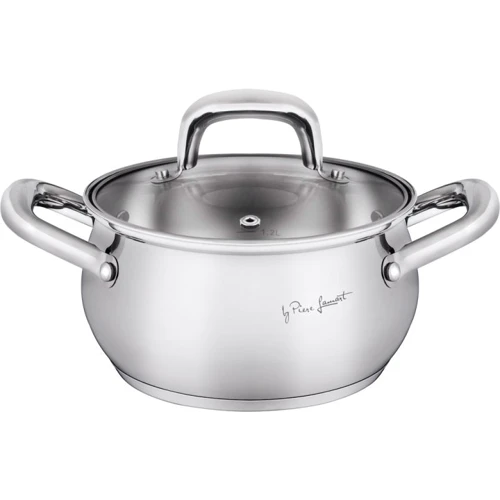 Каструля Lamart Shape 1.8 л 16 см зі скляною кришкою (LT1158)