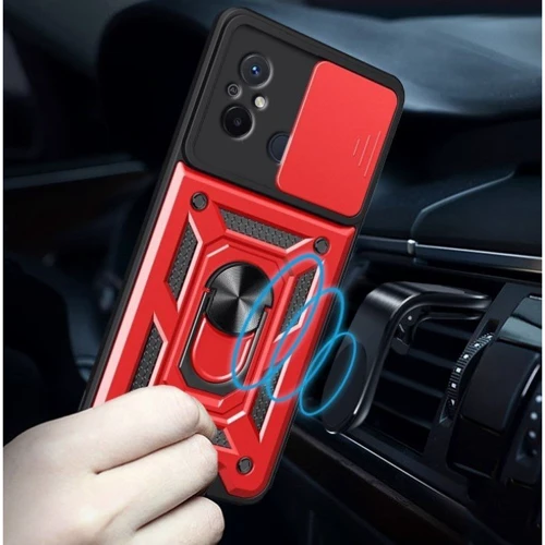 Чохол для телефона BeCover Military Red для Xiaomi Redmi 12C (709168): Плівка в комплекті немає