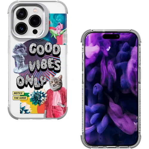 Чохол для iPhone LAUT POP GLITCH MagSafe 3D Pop Art (L_IP23B_POP_GL) для iPhone 15 Pro