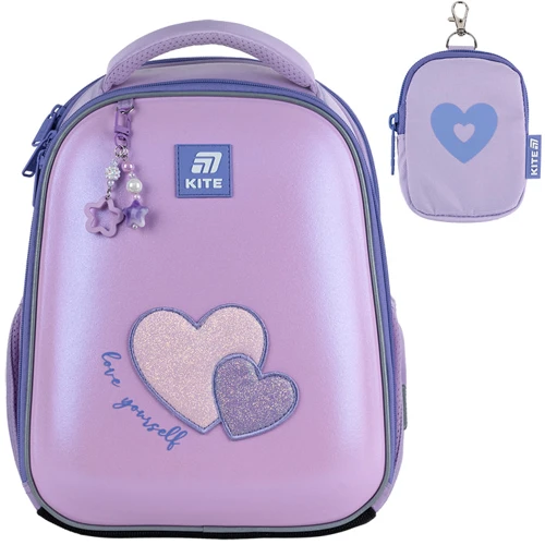 Рюкзак Kite K25-555S-7 Education 555 Sweetheart: Корпус рюкзака Каркасный