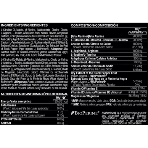 Передтренувальний комплекс Quamtrax X3 300 g / 30 servings / Blue Raspberry: Тип Комплекс до тренировки