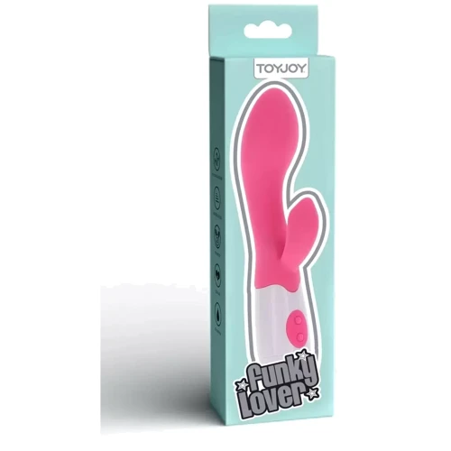Вибратор Toy Joy Funky Lover Vibe (розовый)