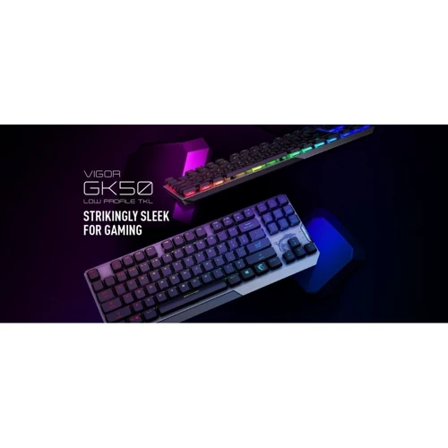 Клавиатура MSI Vigor GK50 Low Profile TKL UA (S11-04UA210-GA7): Интерфейс подключения USB