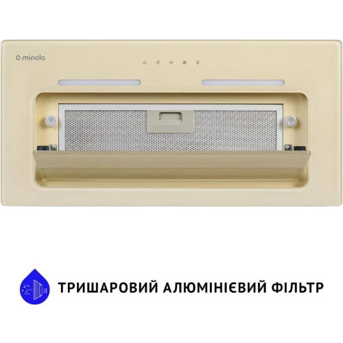 Вытяжка Minola HBI 6873 IV GLASS 1200 LED Line: Управление Сенсорное