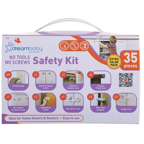 Комплект безпеки Без гвинтів та інструментів Dreambaby ЄВРО Англія (G708E)