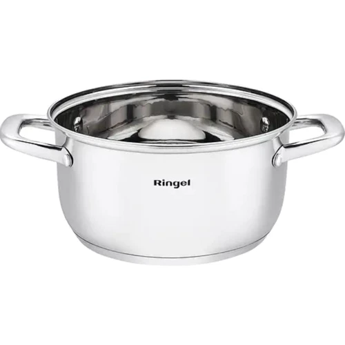 Каструля RINGEL Grey line 18 см 2.3 л (RG-2022-18): Тип Традиционная