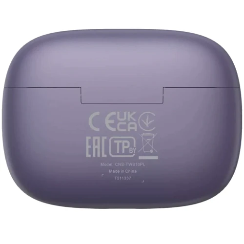 Наушники Canyon TWS-10 OnGo ANC ENC Purple (CNS-TWS10PL): Тип конструкции вакуумные
