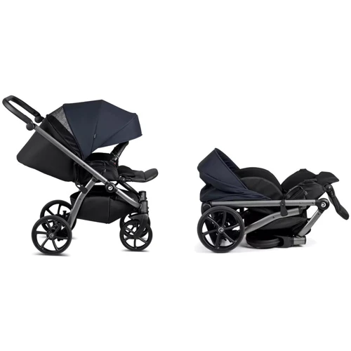 Коляска универсальная 2 в 1 TUTIS Leo Warm Grey (1222068): Количество блоков 2